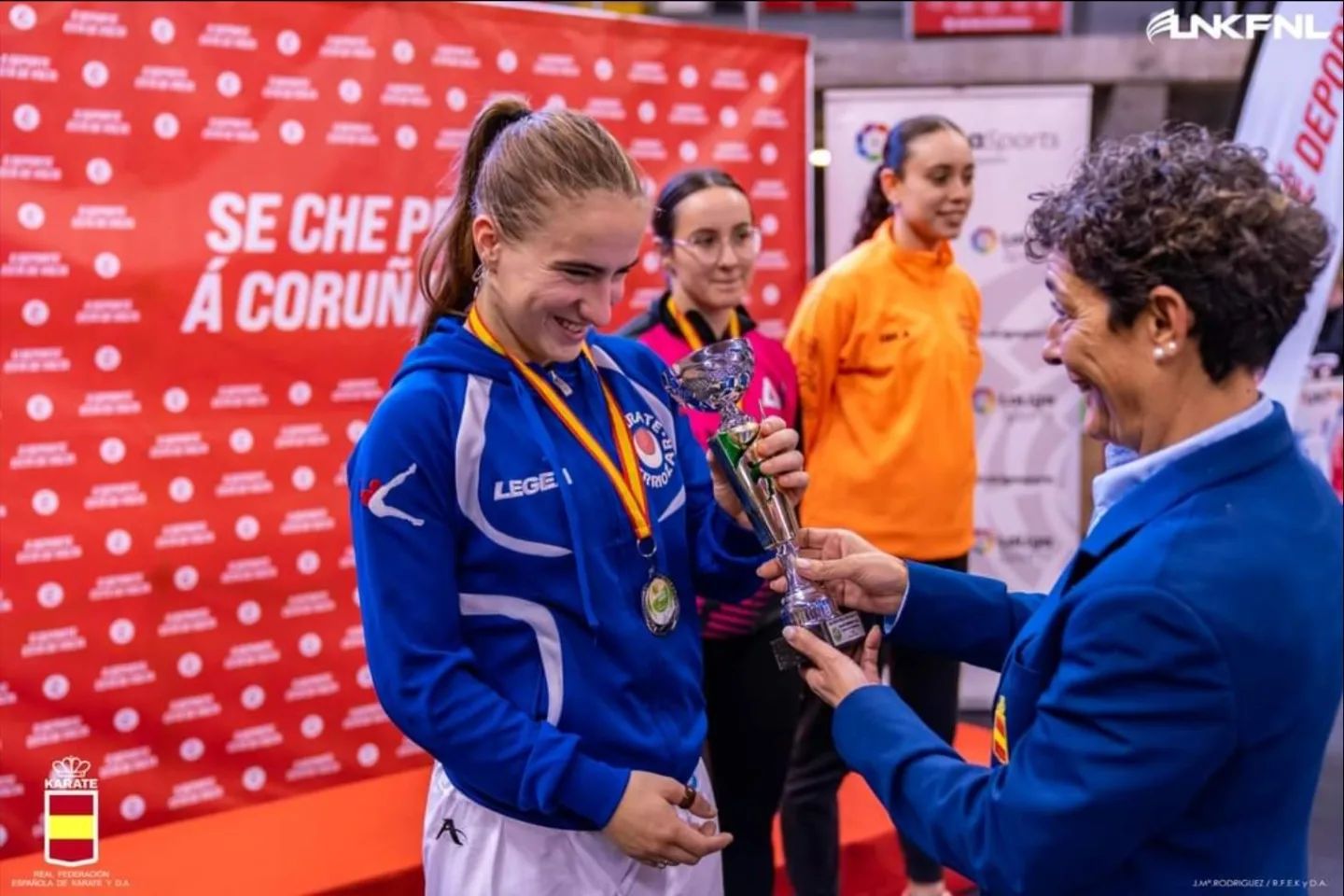 Gran actuación navarra en la Final de la Liga Nacional de Kárate 2022, celebrada en A Coruña